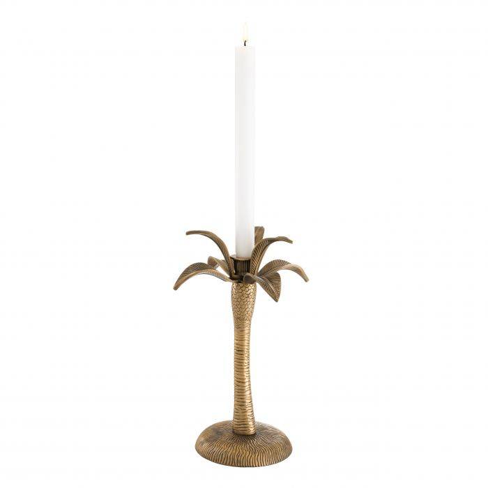 Eichholtz 112265 Candle Holder Babylon S vintage brass finish Eichholtz 112265 Candle Holder Babylon S vintage brass finish