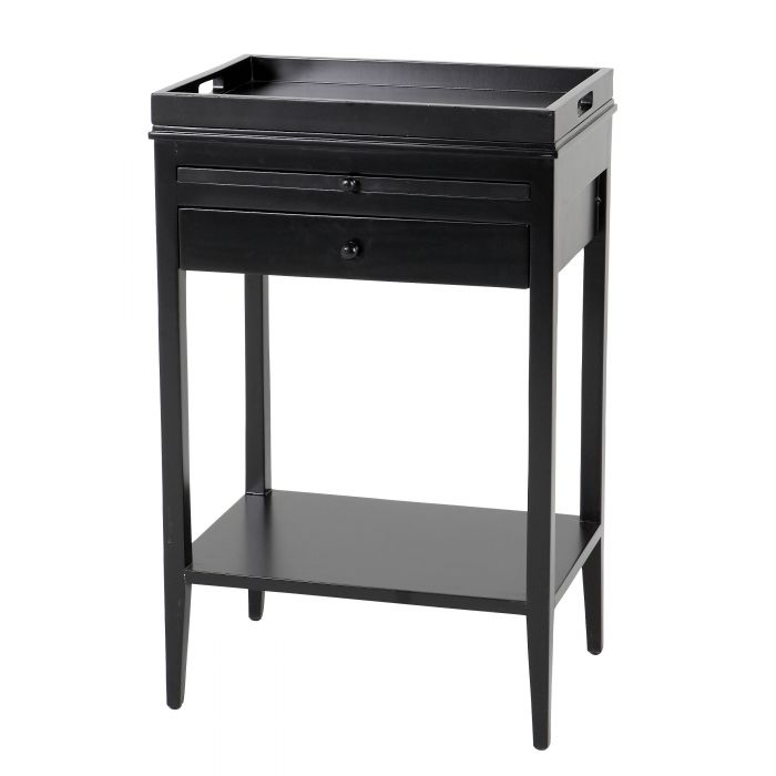 Eichholtz 103208 Side Table Broomer black finish Eichholtz 103208 Side Table Broomer black finish