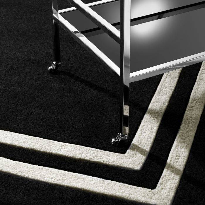 Eichholtz 109764 Carpet Celeste black & off-white 200 x 300 cm Eichholtz 109764 Carpet Celeste black & off-white 200 x 300 cm