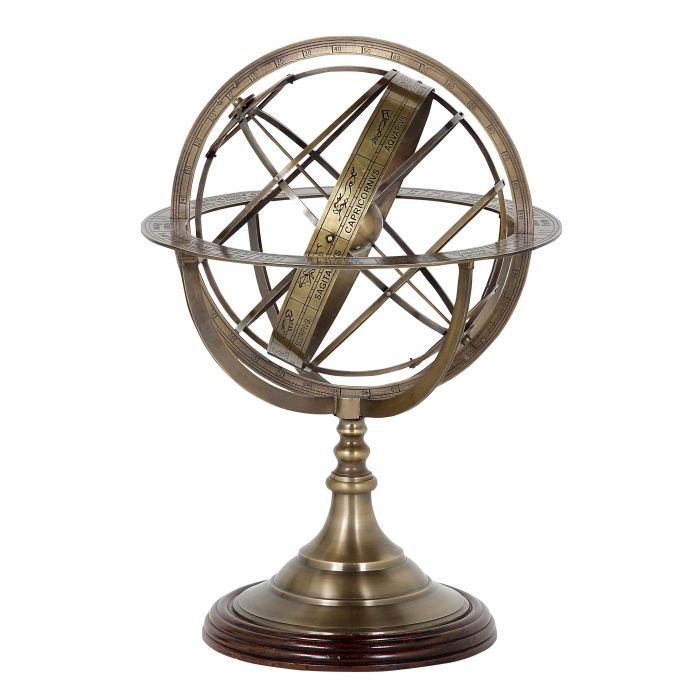 Eichholtz 103790 Globe antique brass finish L Eichholtz 103790 Globe antique brass finish L