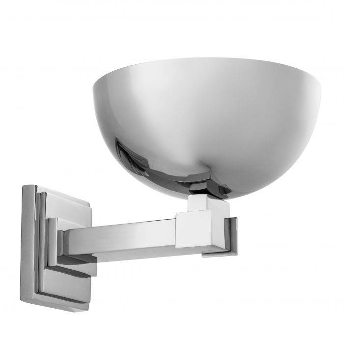 Eichholtz 107407 Wall Lamp Haussmann nickel finish Eichholtz 107407 Wall Lamp Haussmann nickel finish