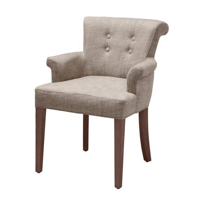 Eichholtz 107634 Dining Chair Key Largo with arm camel linen Eichholtz 107634 Dining Chair Key Largo with arm camel linen