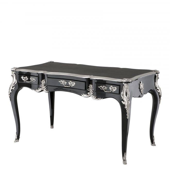 Eichholtz 107277 Desk Lodewijk XV piano black finish Eichholtz 107277 Desk Lodewijk XV piano black finish