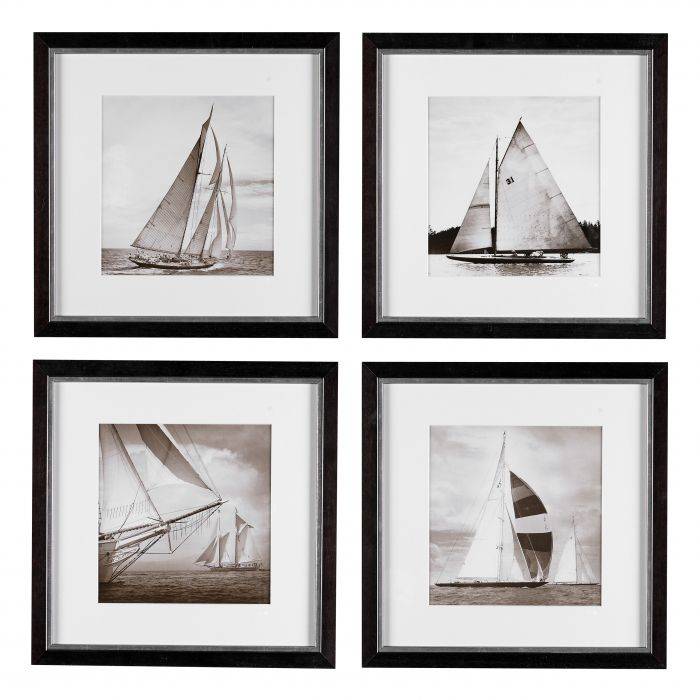 Eichholtz 104815 Prints EC081 Michael Kahn Boats set of 4 Eichholtz 104815 Prints EC081 Michael Kahn Boats set of 4