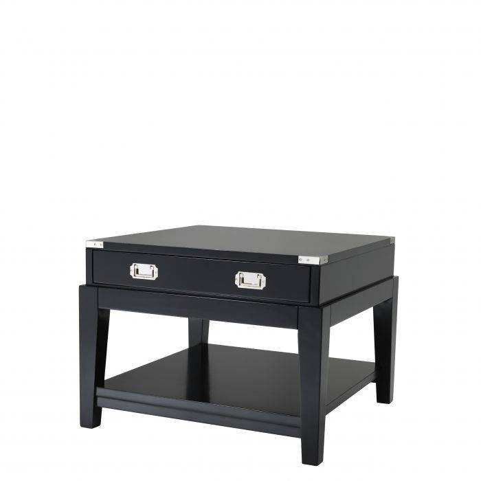 Eichholtz 110027 Side Table Military black finish Eichholtz 110027 Side Table Military black finish
