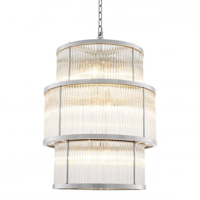 Eichholtz 111590 Chandelier Palmera nickel finish Eichholtz 111590 Chandelier Palmera nickel finish