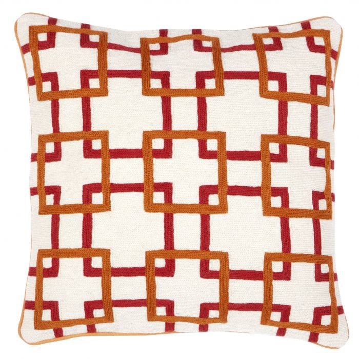 Eichholtz 108030 Pillow Bradbury orange 50 x 50 cm Eichholtz 108030 Pillow Bradbury orange 50 x 50 cm
