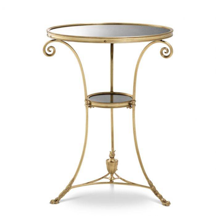 Eichholtz 106383 Side Table Rubinstein ø 51 cm antique brass finish Eichholtz 106383 Side Table Rubinstein ø 51 cm antique brass finish