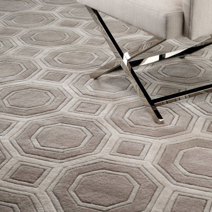 Eichholtz 109609 Carpet Shaw brown grey 170 x 240 cm Eichholtz 109609 Carpet Shaw brown grey 170 x 240 cm