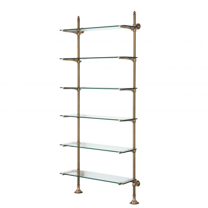 Eichholtz 108283 Wall Cabinet Pulitzer antique brass finish Single Eichholtz 108283 Wall Cabinet Pulitzer antique brass finish Single