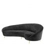 Иконка Eichholtz 110182 Sofa Provocateur black velvet
